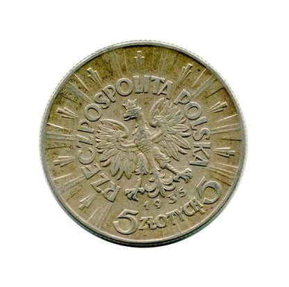 5 złotych Józef Piłsudski 1935 r.