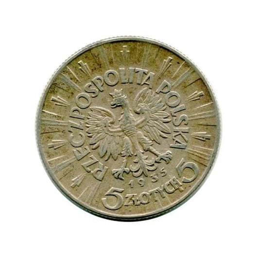 5 złotych Józef Piłsudski 1935 r.