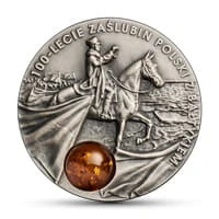 50 zł Ag 100-lecie zaślubin Polski z Bałtykiem