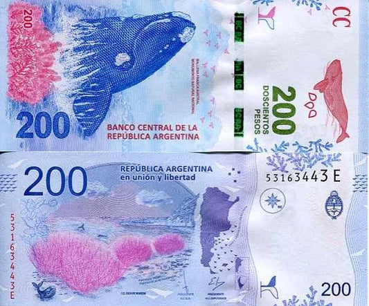 Argentyna 200 Pesos 2018 r. UNC