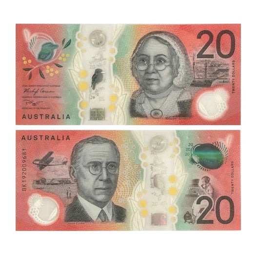 Australia 20 Dollars 2019 r. Polimer UNC