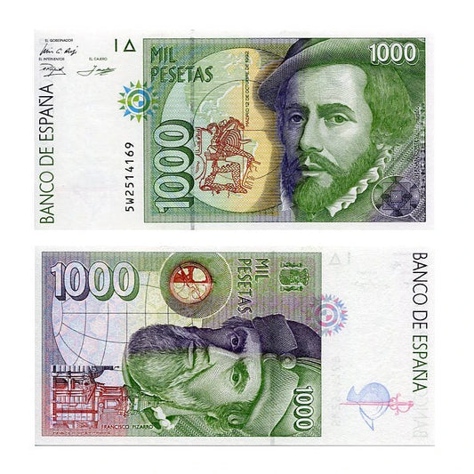 Hiszpania 1000 Pesetas 1992 r. UNC