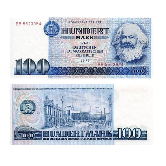 Niemcy NRD 100 Marek 1975 r. UNC