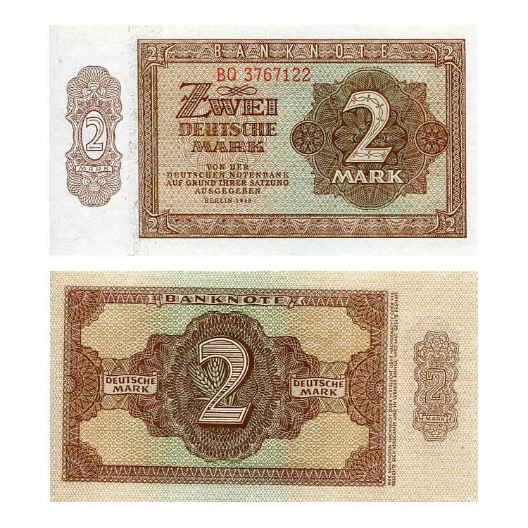 Niemcy NRD 2 Mark 1948 r. UNC