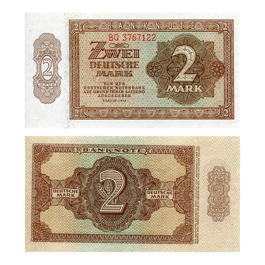 Niemcy NRD 2 Mark 1948 r. UNC