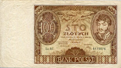 Banknot Polska 100 Złotych 1932 r. BT