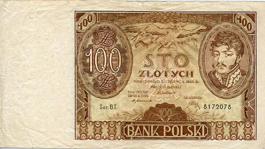 Banknot Polska 100 Złotych 1932 r. BT