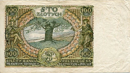 Banknot Polska 100 Złotych 1932 r. BT
