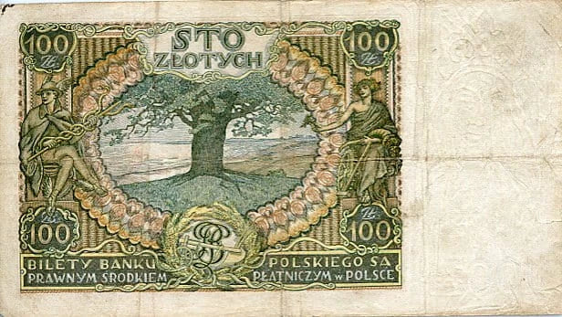 Banknot Polska 100 Złotych 1934 r. BK
