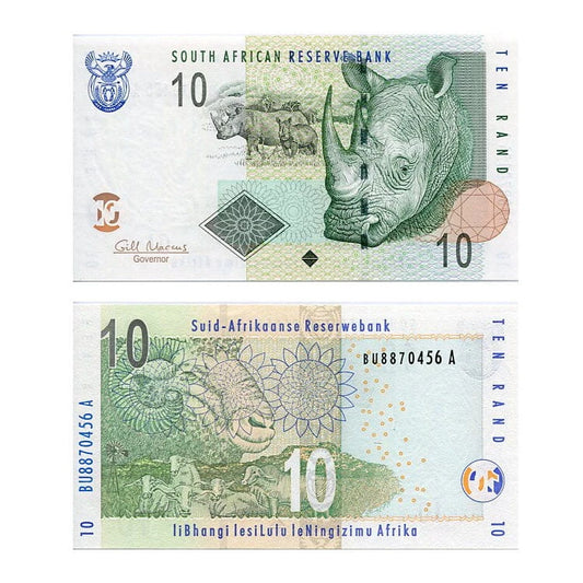RPA Republika Południowej Afryki 10 Rand 2009 r. UNC