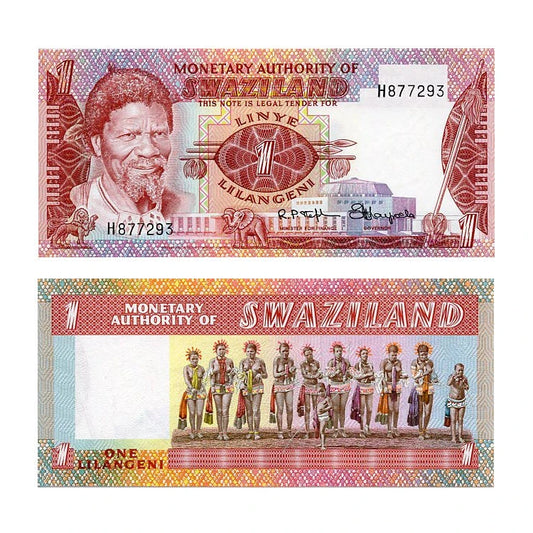 Suazi 1 Lilangeni 1974 r. UNC