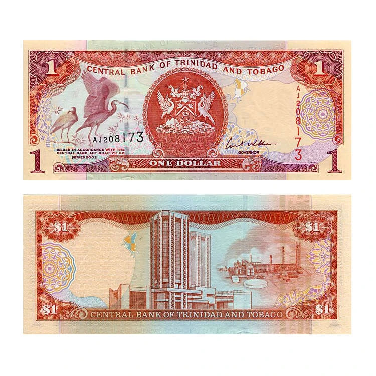 Trinidad & Tobago 1 Dolar 2002 r. UNC