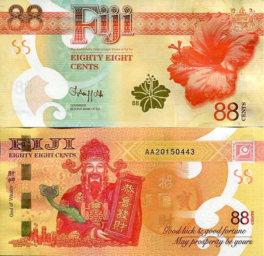 Fidżi 88 Cents 2022 r. UNC
