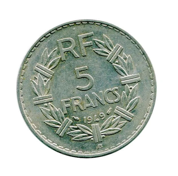 Moneta Francja 5 Francs ( różne roczniki )