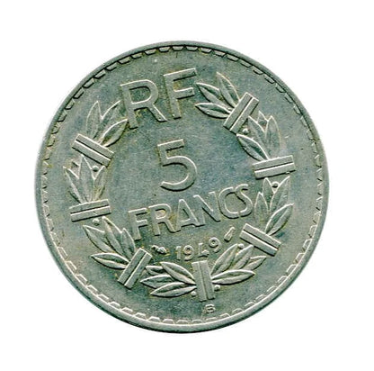 Moneta Francja 5 Francs ( różne roczniki )