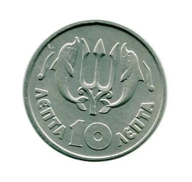 Grecja 10 Lepta 1973 r.