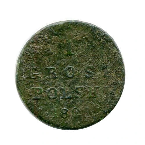 Królestwo Polskie 1 Grosz Polski 1822 r.