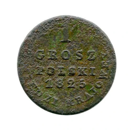 Królestwo Polskie 1 Grosz Polski 1825 r.