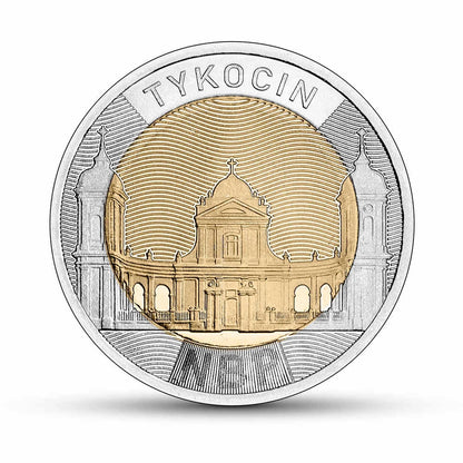 Moneta 5 zł Odkryj Polskę 2025 r. Tykocin