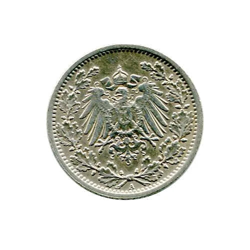 Niemcy 1/2 Marka 1917 r. A