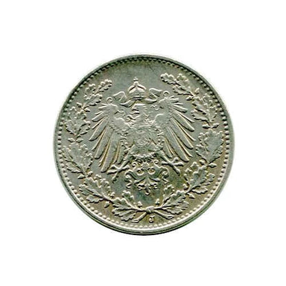 Niemcy 1/2 Marka 1918 r. J