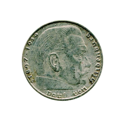 Niemcy 2 Marki 1937 r. Hindenburg J