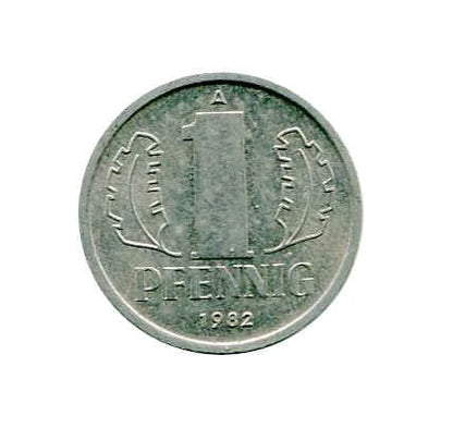 Moneta Niemcy NRD 1 Pfennig ( różne roczniki )