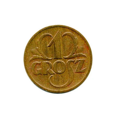 Polska 1 Grosz 1937 r.