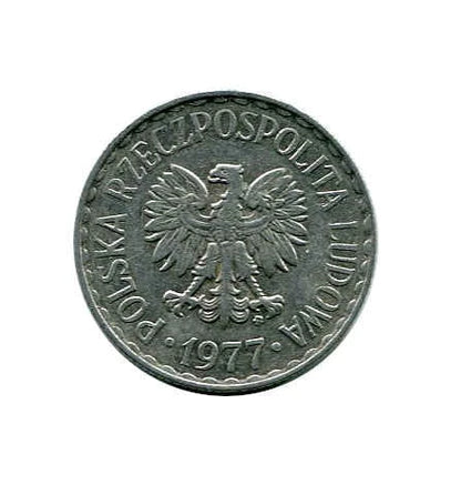 Polska 1 Złoty 1977 r.