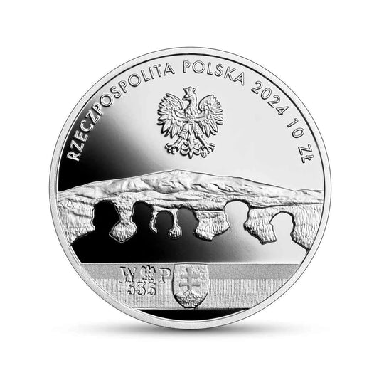 Polska 10 zł Ag Słowacka mniejszość narodowa w Polsce 2024 r.