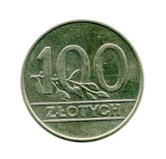 Polska 100 Złotych 1990 r.