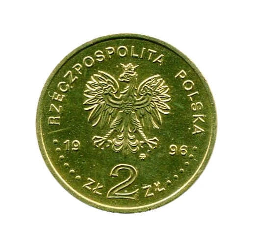 Polska 2 zł Poczet królów i książąt polskich - Zygmunt II August 1996 r.