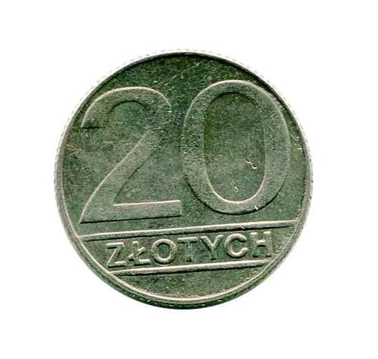 Polska 20 Złotych 1990 r.