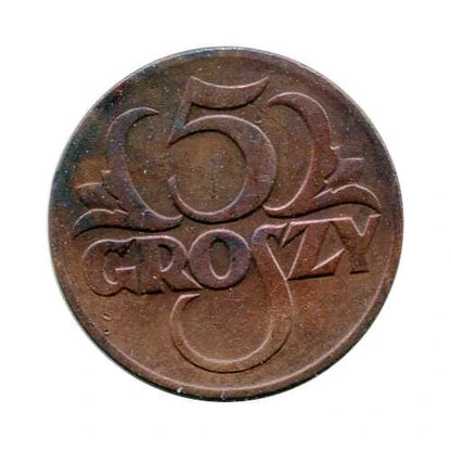 Polska 5 Groszy 1923 r.