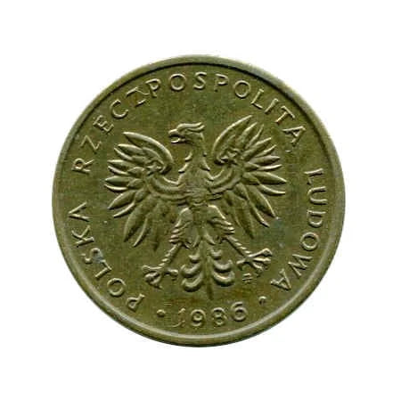 Polska 5 Złotych 1986 r.