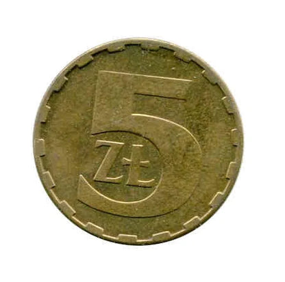 Polska 5 Złotych 1988 r.