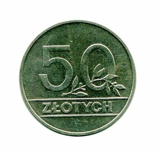 Polska 50 Złotych 1990 r.