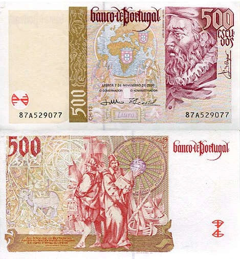 Portugalia 500 Escudos 2000 r. UNC