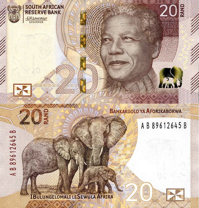 RPA Republika Południowej Afryki 20 Rand 2023 r. UNC