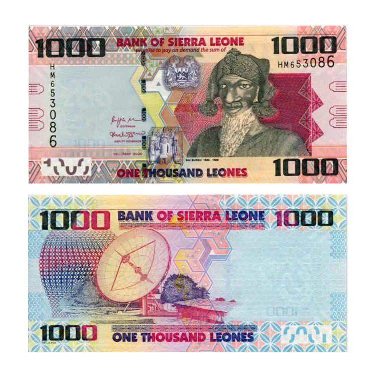 Sierra Leone 1000 Leones 2020 r. UNC