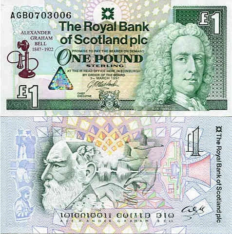 Szkocja 1 Pound 1997 r. UNC
