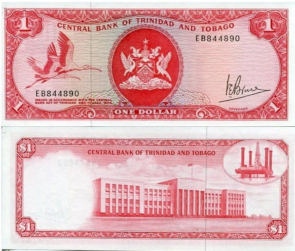 Trinidad & Tobago 1 Dolar 1964 r. UNC