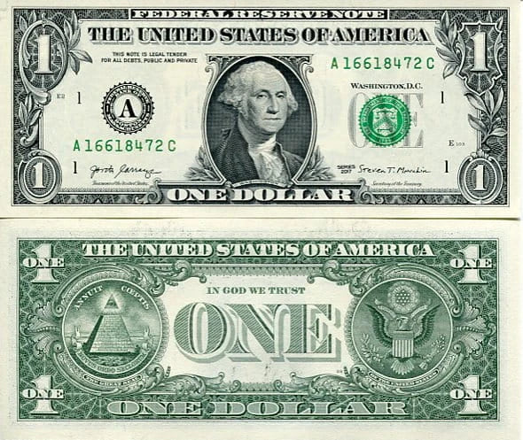 USA 1 Dolar 2017 r. Boston A UNC