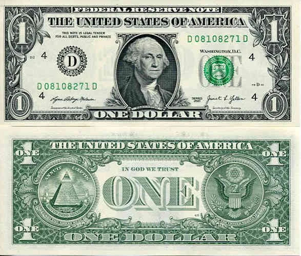 USA 1 Dolar 2021 r. Cleveland D UNC