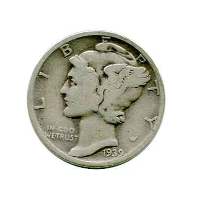 USA 10 Centów 1939 r.