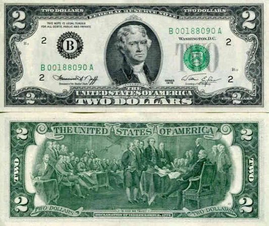 USA 2 Dolary 1976 r. New York B UNC