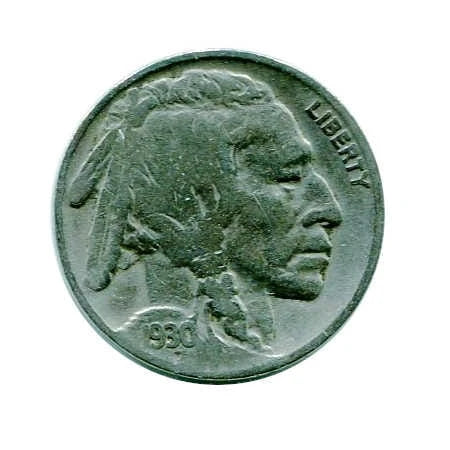 USA 5 Centów 1930 r.