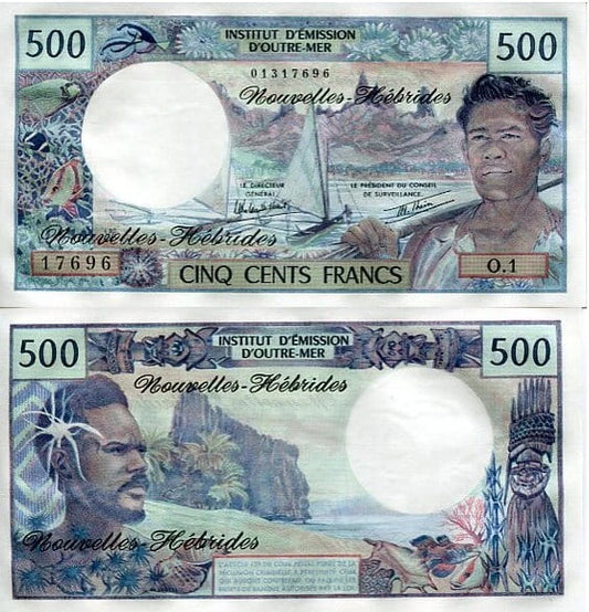 Vanuatu 500 Francs 1980 r. UNC