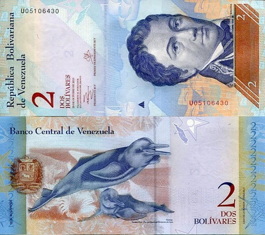 Wenezuela  2 Bolivares 2013 r. UNC