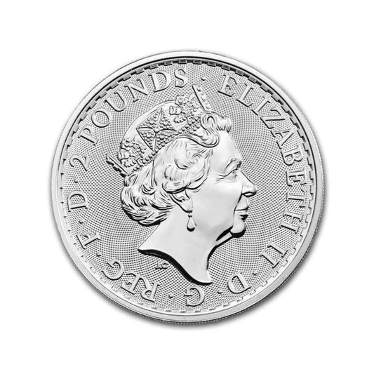 Wielka Brytania 2 Funty 1 Uncja Srebra Britannia 2023 r.